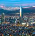Capital do Chile, Santiago é rodeada pela Cordilheira dos Andes  Foto: iStock