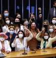 No caso do Senado, o texto determina que no ano em que estiverem em disputa 54 vagas, 27 terão que ser destinadas a mulheres  Foto: MICHEL JESUS / AGENCIA CAMARA