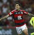 Pedro comemora o gol que abriu o placar no Maracanã (Photo by Wagner Meier/Getty Images)  Foto: Esporte News Mundo