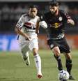 Equilíbrio marcou o empate entre Bragantino e São Paulo –  Foto: Divulgação/Bragantino / Jogada10