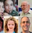 montagem com fotos de pessoas sequestradas  Foto: BBC News Brasil