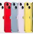 Cores do iPhone 14, apenas em tons fortes  Foto: Divulgação/Apple