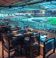 O restaurante By Koji, que fica dentro do estádio do Morumbi, em São Paulo  Foto: Reprodução/Instagram/@bykoji
