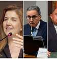 Nomeações de Daniela Teixeira, Teodoro Silva Santos e José Afrânio Vilela foram publicadas no Diário Oficial da União; posse será no dia 22 de novembro  Foto: Divulgação/OAB-DF, Roque de Sá/Agência Senado e Divulgação/Tribunal de Justiça do Ceará / Estadão
