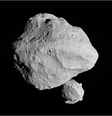 Asteroide Dinkinesh e sua lua (Imagem: Reprodução/NASA/Goddard, SwRI, Johns Hopkins APL, NOIRLab)  Foto: Canaltech