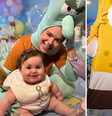 Segundo Eliezer, não foi possível ver a fantasia em detalhes porque o objeto era transparante  Foto: Reprodução/ Instagram