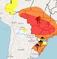 Inmet divulgou novo alerta de calor para o Brasil  Foto: Divulgação/Inmet