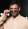 Sérgio Marone no desfile de Lino Villaventura no SPFW   Foto: Brazil News / Elas no Tapete Vermelho