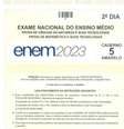 Caderno de Questões do Enem, segundo dia  Foto: Reprodução/O Globo