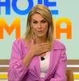 Ana Hickmann no Hoje em Dia  Foto: Record TV