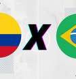 Colômbia x Brasil: escalações, desfalques, retrospecto, onde assistir, arbitragem e palpites   Foto: Arte Esporte News Mundo / Esporte News Mundo