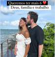 Maíra Cardi e Thiago Nigro - Reprodução/Instagram  Foto: Márcia Piovesan