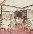 Restaurante À La Carte, exclusivo da primeira classe. (Fonte: Wikimedia Commons/Reprodução)  Foto:  Wikimedia Commons  / Mega Curioso