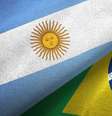 Bandeiras do Brasil e da Argentina  Foto: Getty Images / BBC News Brasil