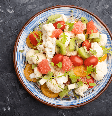 Salada de couve-flor com frutas  Foto: uladzimir zgurski | Shutterstock / Portal EdiCase