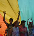 Parada LGBTI+ em Copacabana terá policiamento reforçado no domingo  Foto: Marcello Casal Jr/Agência Brasil
