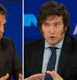Sergio Massa e Javier Milei disputam a presidência da Argentina  Foto: Ansa / Ansa - Brasil
