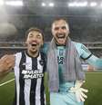 Adryelson e Lucas Perri fazem grande temporada pelo Botafogo –  Foto: Vitor Silva/Botafogo / Jogada10