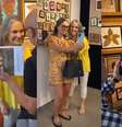 Em evento de despedida de sua primeira exposição, Regina Duarte mostrou ainda ter muitos apoiadores, apesar do polêmico envolvimento com a política  Foto: Reprodução/ Instagram