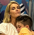 Ana Hickmann revela atitude emocionante do filho após agressão: 'Tenho um anjo na minha vida'.  Foto: Reprodução, Instagram / Purepeople