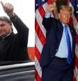 No que Javier Milei, Jair Bolsonaro e Donald Trump se assemelham - e se diferenciam?  Foto: Reuters/EPA / BBC News Brasil