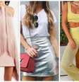 Montagem com looks na Moda Verão 2023/2024  Foto: Reprodução/ Pinterest | Pinterest @stealthelook | Reprodução/ Instagram @camilacoelho via Vestimentarte | Montagem Terra