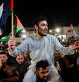 Palestinos libertados por Israel  Foto: Ammar Awad