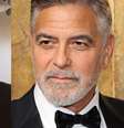 William Bonner encontra George Clooney em bar de hotel  Foto: Reprodução/Instagram/William Bonner/Cindy Ord/Getty Images