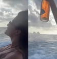 Aline Campos é criticada após web apontar que atriz poluiu o mar em Fernando de Noronha  Foto: Reprodução/Instagram