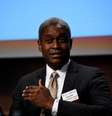Presidente do Fed de Atlanta, Raphael Bostic, discursa durante evento em Dublin
13/02/2019 REUTERS/Clodagh Kilcoyne  Foto: Reuters