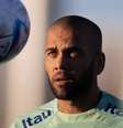 O julgamento de Daniel Alves pelo crime de estupro foi marcado para 5 a 7 de fevereiro  Foto: Lucas Figueiredo/CBF