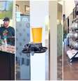 Cervejaria surpreende ao servir bebida em drone  Foto: Reprodução/Instagram