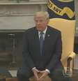 Henry Kissinger (esq.) se encontra com o então presidente dos EUA, Donald Trump (  Foto: Perfil Brasil