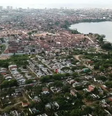 O bairro de Mutange corre risco de afundamento  Foto: Reprodução/TV Gazeta