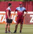 Fernando Diniz vai poupar vários titulares para o confronto.   Foto: MARCELO GONÇALVES / FLUMINENSE F.C. / Esporte News Mundo
