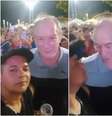 Ciro Gomes dá tapa em homem durante festa em Fortaleza após ser chamado de bandido  Foto: Reprodução / Perfil Brasil