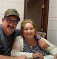 Ratinho ao lado da mãe, Maria Talarico Massa  Foto: Reprodução/Instagram