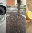 Água, sal, limão e sementes de chia: confira a receita do "internal shower"  Foto: 
