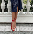 Sapatos em alta: pés de Marina Ruy Barbosa   Foto: Instagram/Reprodução / Elas no Tapete Vermelho