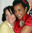 Regina Duarte e Elisa Lucinda já foram muito amigas, hoje são quase rivais por conta da política  Foto: Reprodução