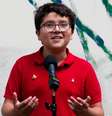 Com apenas 13 anos, Francisco Vera, da Colômbia, foi escolhido como destaque na proteção do clima pela Unicef  Foto: DW / Deutsche Welle