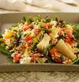 Salada de macarrão com bacalhau  Foto: João Belezia/Divulgação / Estadão