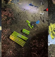 Explosivos encontrados pelos investigadores em casa usada pelo PCC: material faria parte de plano de atentado a bomba contra Moro   Foto: Divulgação/Polícia Federal