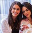 Bianca e Bruna Biancardi, irmãs, com a bebê Mavie  Foto: Instagram/@bibiancardi / Estadão