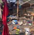 Estragos provocados por incêndio a acampamento do MST no Pará  Foto: Reprodução/Instagram movimentosemterra.pa / Estadão