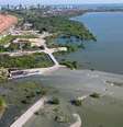 Especialistas divergem sobre o que pode ocorrer com mina da Braskem em Maceió  Foto: Reuters / BBC News Brasil