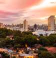 Pôr do sol em Belo-Horizonte.  Foto: Shutterstock / Brasil Escola