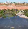 O governo de Alagoas informou que vai desapropriar a área de cinco bairros de Maceió afetados pela mineração da Braskem, que hoje pertence à empresa.  Foto: Defesa Civil de Alagoas/Divulgação / Estadão