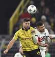 Dortmund e PSG ficaram no empate   Foto: INA FASSBENDER/AFP via Getty Images / Esporte News Mundo
