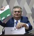 Flávio Dino durante sabatina no Senado   Foto: Edilson Rodrigues/Agência Senado